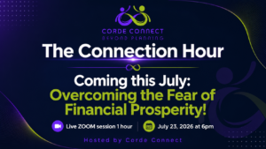 the connection hour: overcoming the fear of financial prosperity!